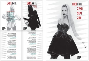 Completed Brochure for London Fashion Week
